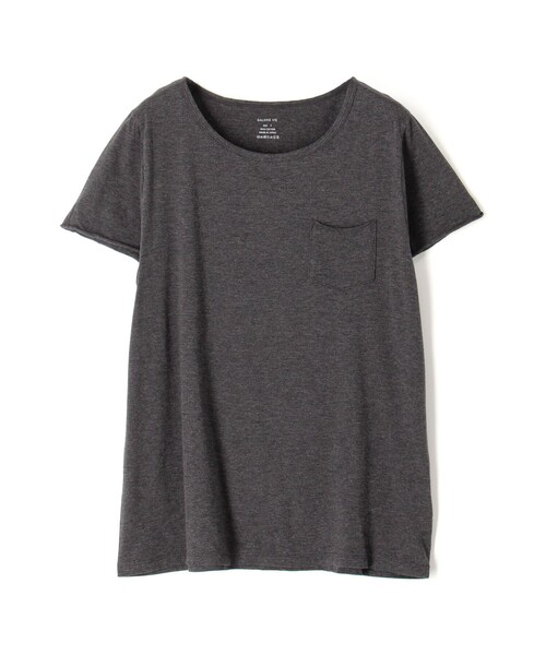 tシャツ スムージーコットン クルーネックハーフスリーブ レディース GALERIE VIE tシャツ スムージーコットン クルーネックハーフ