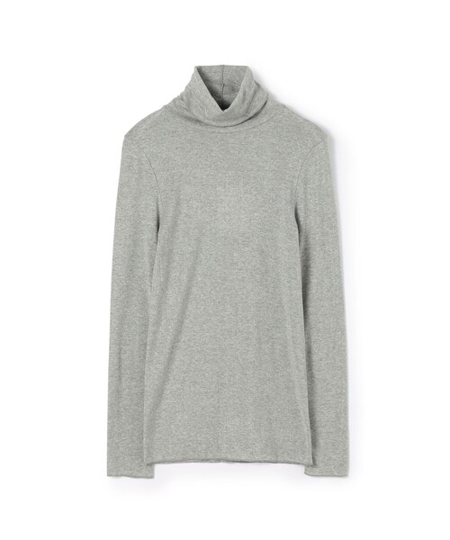 tシャツ スパークルジャージー タートルネックプルオーバー レディース