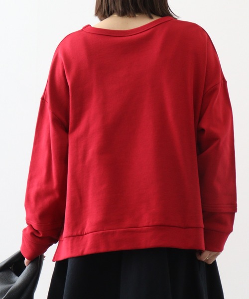 Emago トレーナー スウェット EMAGO 北欧ロゴ刺繍プルオーバー