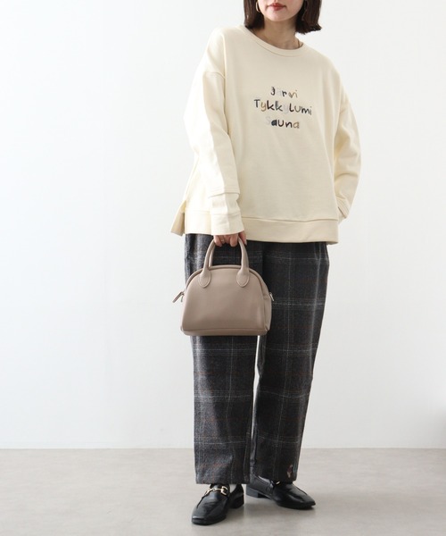Emago トレーナー スウェット EMAGO 北欧ロゴ刺繍プルオーバー