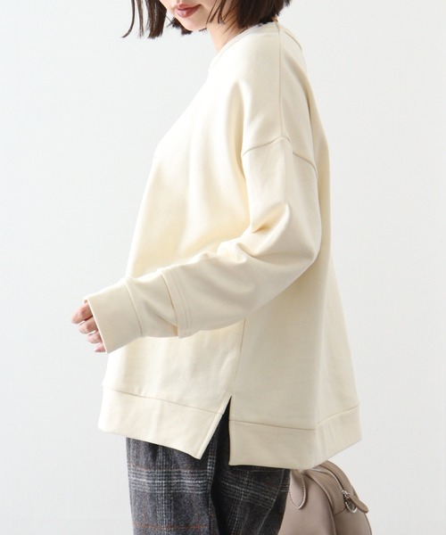トレーナー スウェット EMAGO 北欧ロゴ刺繍プルオーバー レディース Emago トレーナー スウェット EMAGO 北欧ロゴ刺繍プルオーバー
