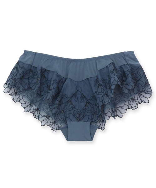 きらぶり　ナチュラルビューティーベーシック ツイルフレアショートキュロット fran de lingerie（フランデランジェリー） ショーツ 軽やかに揺れる