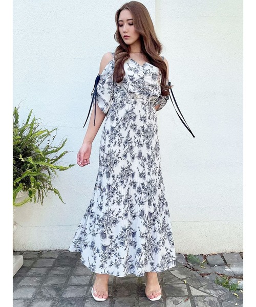 DURAS」 半袖ワンピース FREE ブラウン レディース : 80115943  