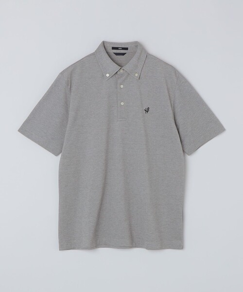 NOAH ブラウン ストライプ ポロシャツ S NOAH (ノア)｜ONLINE STORE - Noah
