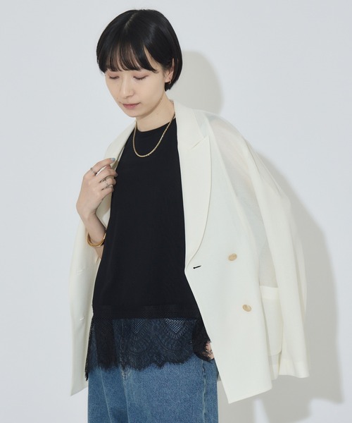 Dignite collier（ディニテコリエ） ジャケット テーラードジャケット