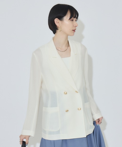 Dignite collier（ディニテコリエ） ジャケット テーラードジャケット