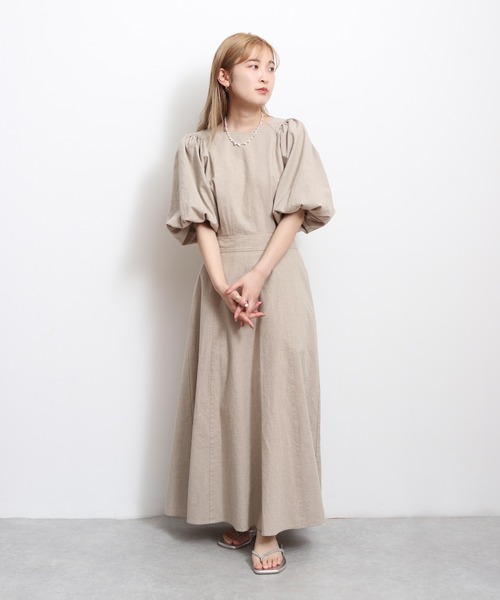 ungrid バックデザインシャツワンピース Ungrid マルチサイズ ワンピース バックデザインワンピース