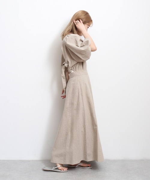 ungrid バックデザインシャツワンピース ungrid バックデザインシャツワンピース - メルカリ