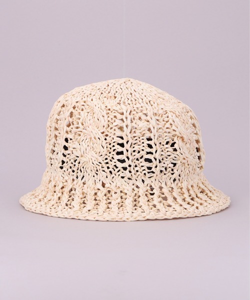 CA4LA（カシラ） 帽子 ハット HAND KNITTED PAPER BUCKET メンズ