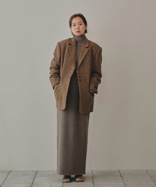 TODAYFUL ジャケット テーラードジャケット Wool100% Check Jacket