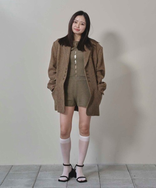 TODAYFUL ジャケット テーラードジャケット Wool100% Check Jacket