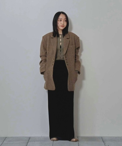 TODAYFUL ジャケット テーラードジャケット Wool100% Check Jacket