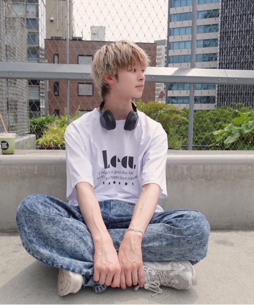 tシャツ 「ZOZOTOWN限定」LHP×Ami/Organic cotton Lea T/ユニセックスサイズ/lhpami レディース メンズ