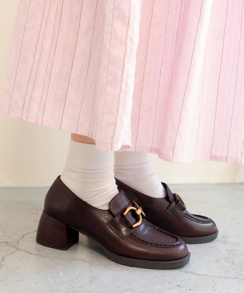 売約済み　レキップ　パンプス レディースストラップパンプス(低反発インソール)【22.5～25.0cm