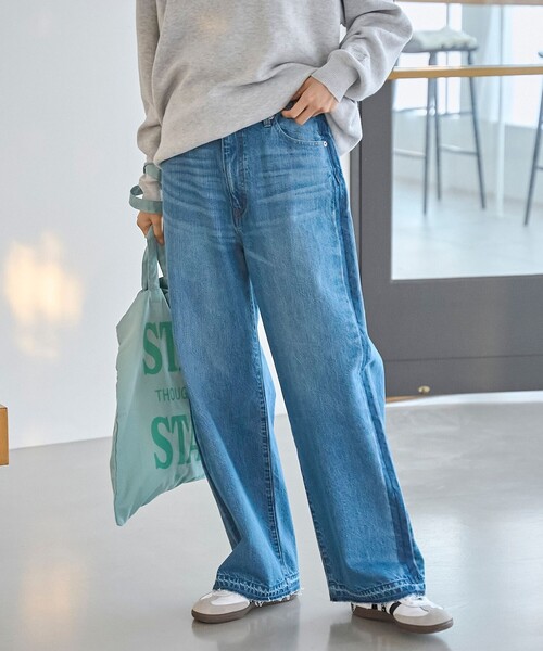 coen ジーンズ デニム デニムパンツ 「スタイルアップ叶う