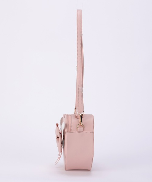 バッグ PINK RIBBON SecretDoor ショルダーバッグ バッグ 2WAY ハート 羽 エンジェル