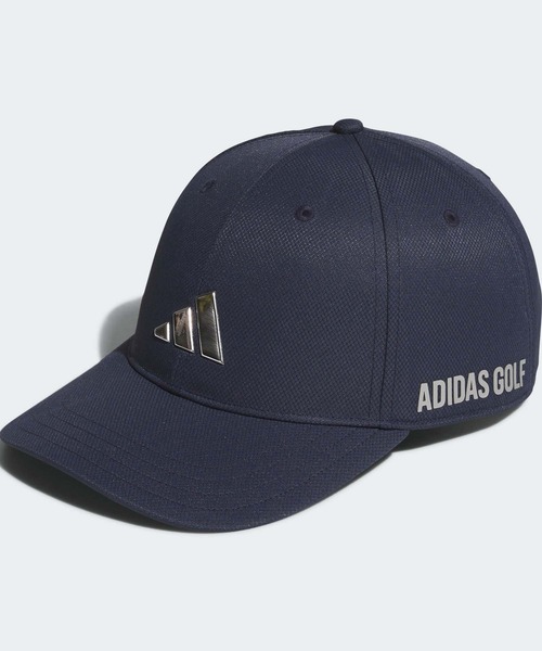 アテッサ新作モデル adidas キャップ 帽子 メタルロゴ キャップ「adidas Golf メンズウェア