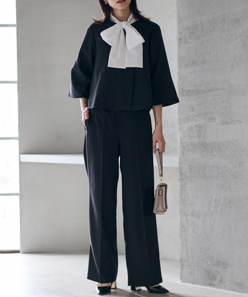 RANAN（ラナン） セットアップ 「2点セット」ダブルボタンフレアー