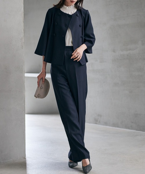 RANAN（ラナン） セットアップ 「2点セット」フレアージャケットワイド