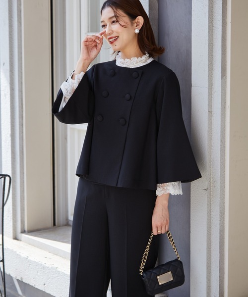 RANAN（ラナン） セットアップ 「2点セット」ダブルボタンフレアー