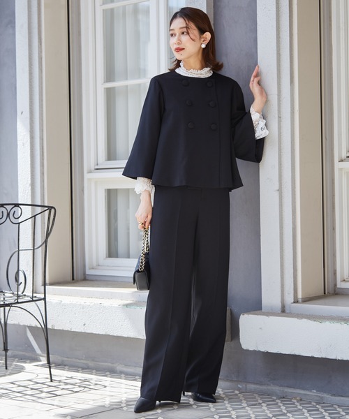 RANAN（ラナン） セットアップ 「2点セット」ダブルボタンフレアー