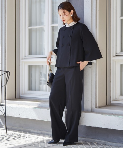 RANAN（ラナン） セットアップ 「2点セット」ダブルボタンフレアー