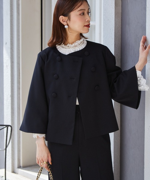 RANAN（ラナン） セットアップ 「2点セット」フレアージャケットワイド