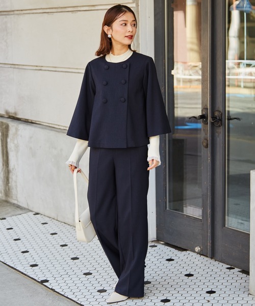 RANAN（ラナン） セットアップ 「2点セット」フレアージャケットワイド