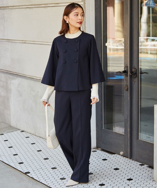 RANAN（ラナン） セットアップ 「2点セット」ダブルボタンフレアー