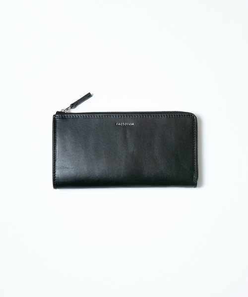 FACTOTUM（ファクトタム） 財布 Side ZIP Long Wallet メンズ