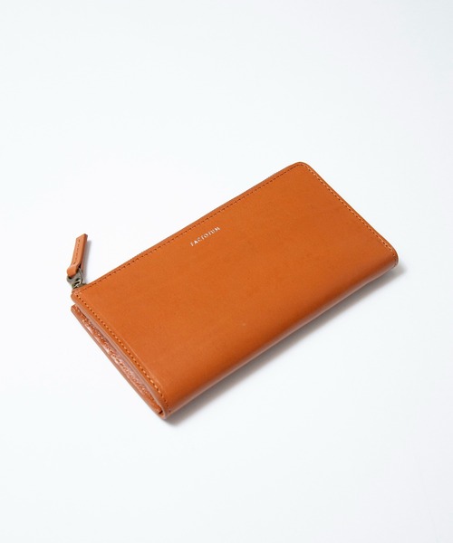 ファクトタム FACTOTUM Pコート キャメル 44 FACTOTUM 財布 「FACTOTUM」 Side ZIP Long Wallet メンズ