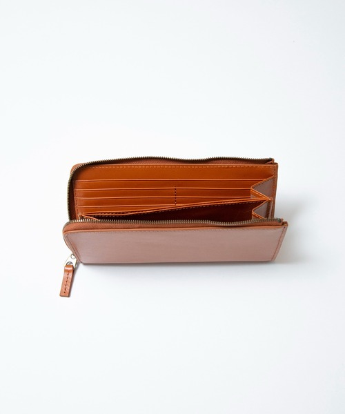 ファクトタム FACTOTUM Pコート キャメル 44 FACTOTUM 財布 「FACTOTUM」 Side ZIP Long Wallet メンズ