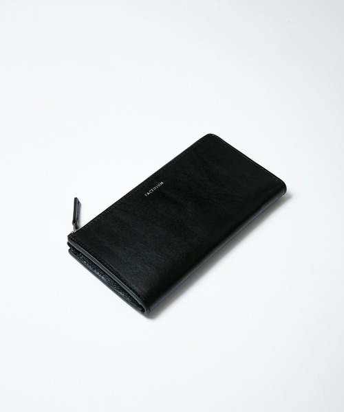FACTOTUM（ファクトタム） 財布 Side ZIP Long Wallet メンズ