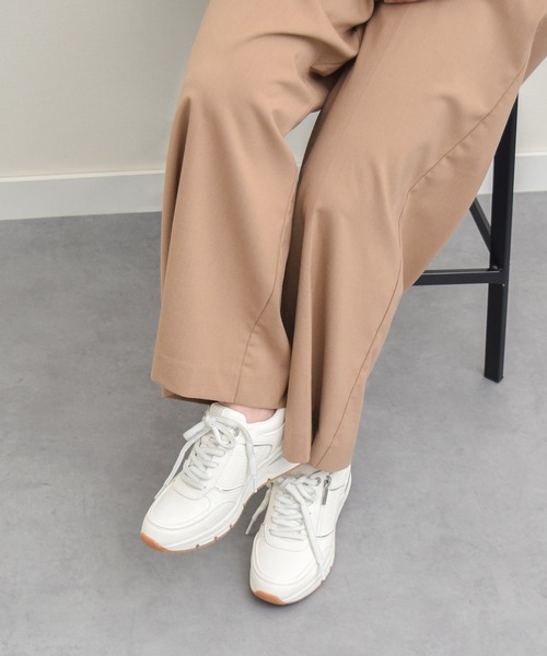 靴 tama INTER-CHAUSSURES スニーカー 「Tamaris」サイドジップ5cmヒール
