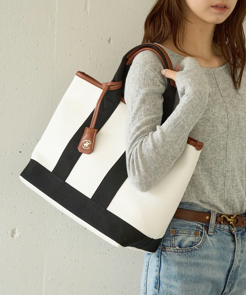 BEVERLY HILLS POLO CLUB トートバッグ 2way レザー BEVERLY HILLS POLO CLUB トートバッグ 「BEVERLY CLUB」「別注