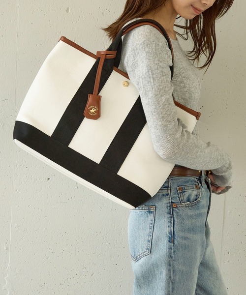 BEVERLY HILLS POLO CLUB トートバッグ 2way レザー BEVERLY HILLS POLO CLUB トートバッグ 「Beverly Hills Polo