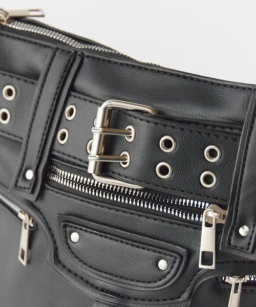 Theater code ショルダーバッグ belt design shoulder bag
