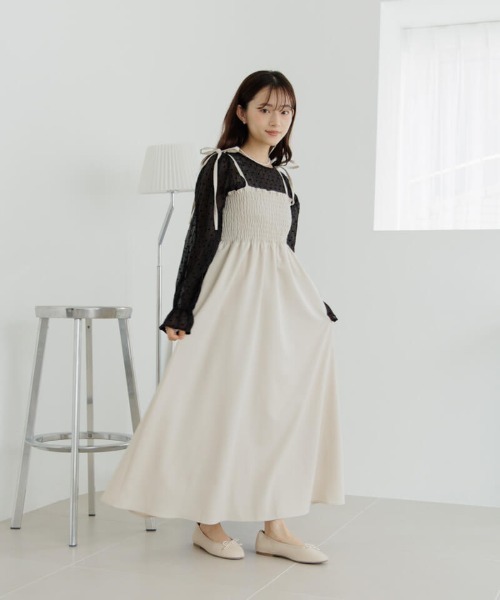 ブラウス シャツ ハートバルーンブラウス レディース flower（ファッション） ブラウス シャツ ハートバルーン