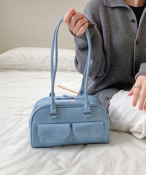 cream creme トートバッグ オイル ツーポケット レザー ショルダー