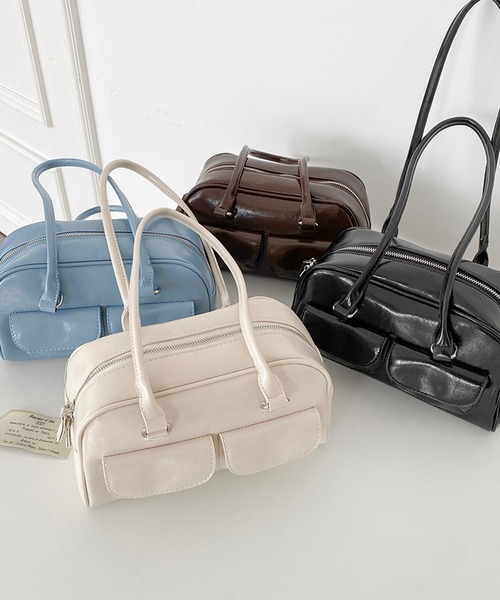 cream creme トートバッグ オイル ツーポケット レザー ショルダー