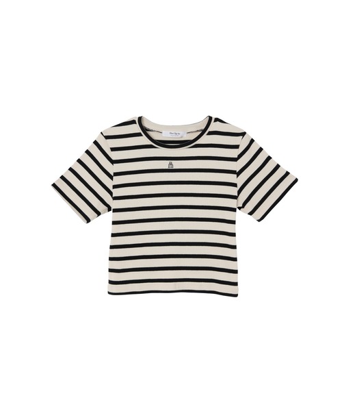 Her lip to tシャツ Trois Logo Ribbed Tee レディース