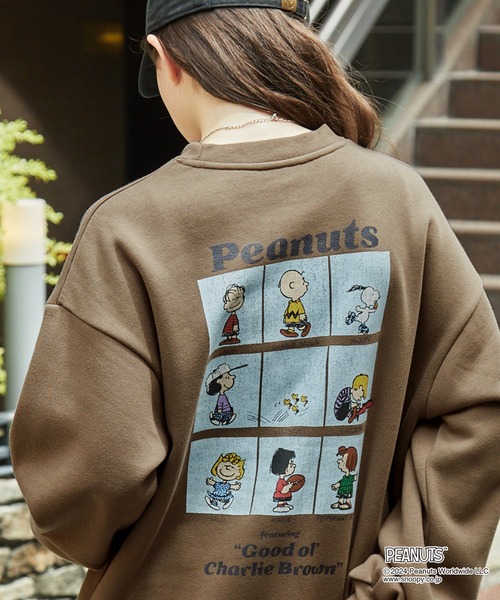 PEANUTS トレーナー スウェット 「PEANUTS / SNOOPY」別注 ピーナッツ