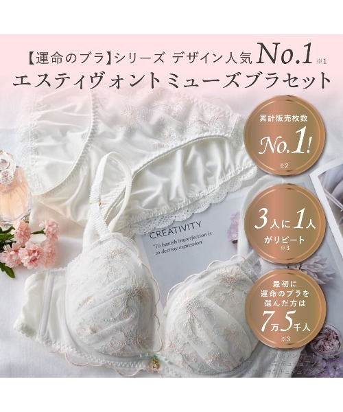 チュチュアンナ ブラジャー ショーツセット 「運命のブラ