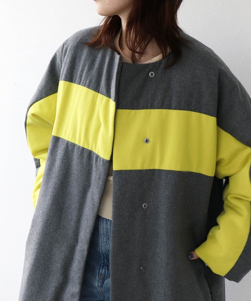 blanc basque ダウンコート ダウンジャケット ライトウール