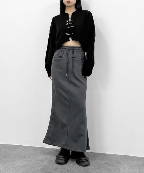 LVEU. スカート 「LVEU.」マーメイドジャージスカート