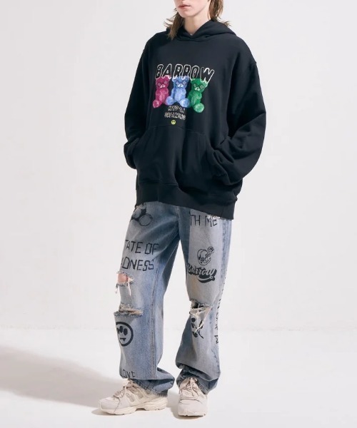 BARROW パーカー Barrow/バロー/BARROW HOODIE/F4BWUAHS041