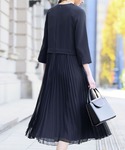 喪服 ワンピース 「喪服・礼服」コンビプリーツ...の詳細画像4