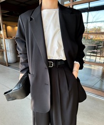 DT♪ FLERES オーバーサイズリネンブレザー 関税込 BEAMS F（ビームスF）EASY MARZOTTO リネン チェック ジャケット