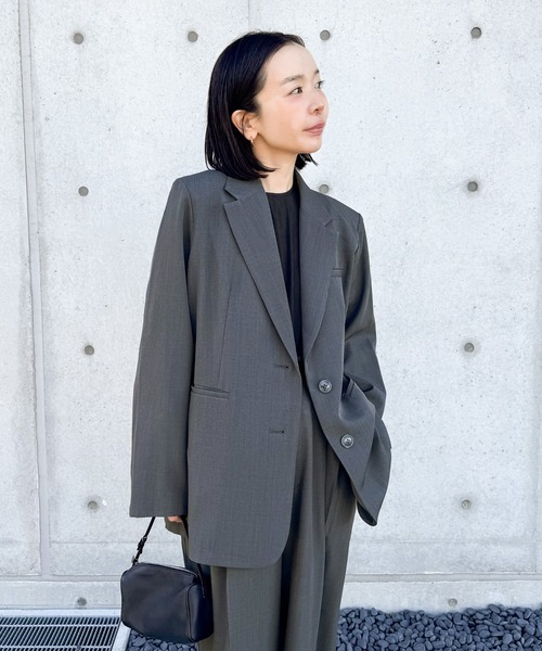 ジャケット テーラードジャケット オーバーサイズテーラードジャケット