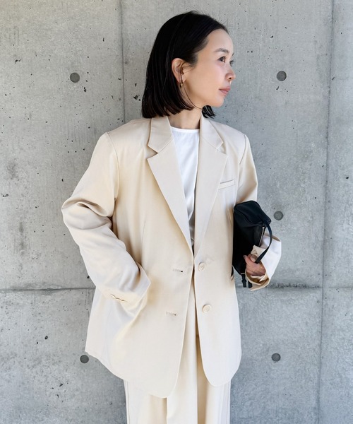 ジャケット テーラードジャケット オーバーサイズテーラードジャケット